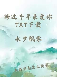 跨过千年来爱你TXT下载